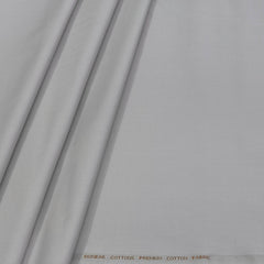 Trouser Fabric Donear Pure Cotton Plain Colour Brownish Grey