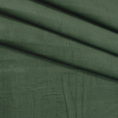 Courdray Raymond Pure Cotton stretchable Shirt Fabric Colour Dark Green