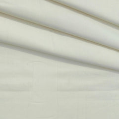 Courdray Raymond Pure Cotton stretchable Shirt Fabric Colour Off White