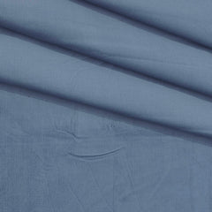 Courdray Raymond Pure Cotton stretchable Shirt Fabric Colour Blue
