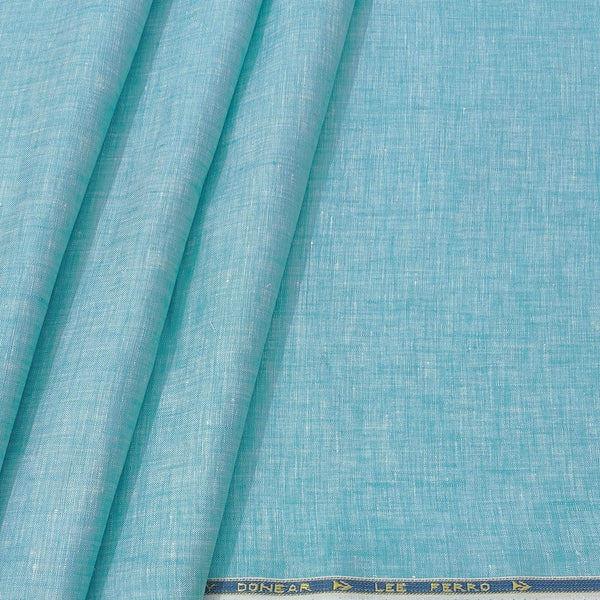 Shirt Fabric Donear 100% Linen 60Lea Plain Colour Pistachio Green