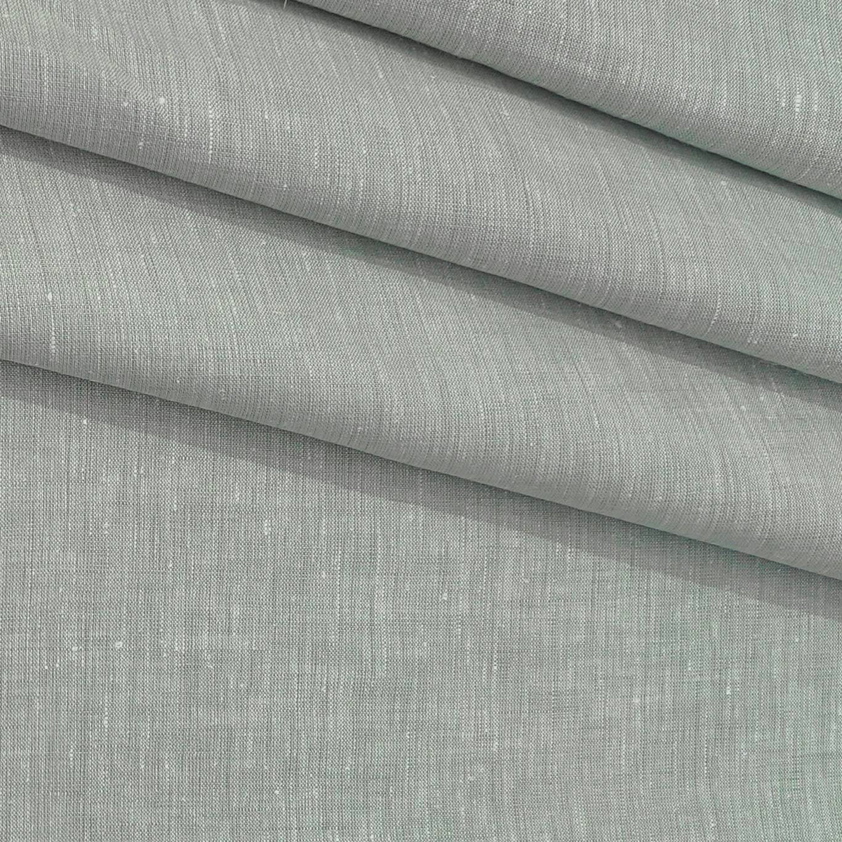 Shirt Fabric Donear 100% Premium Linen 60Lea Plain Colour Honeydew Green