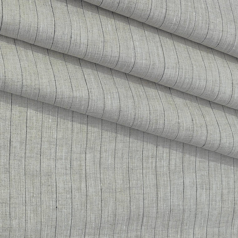 Shirt Fabric Donear 100% Linen 60Lea Broad Lining Colour Dusty Brown