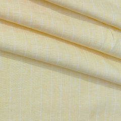 Shirt Fabric Donear 100%  Linen 60Lea Broad Lining Colour Light Yellow