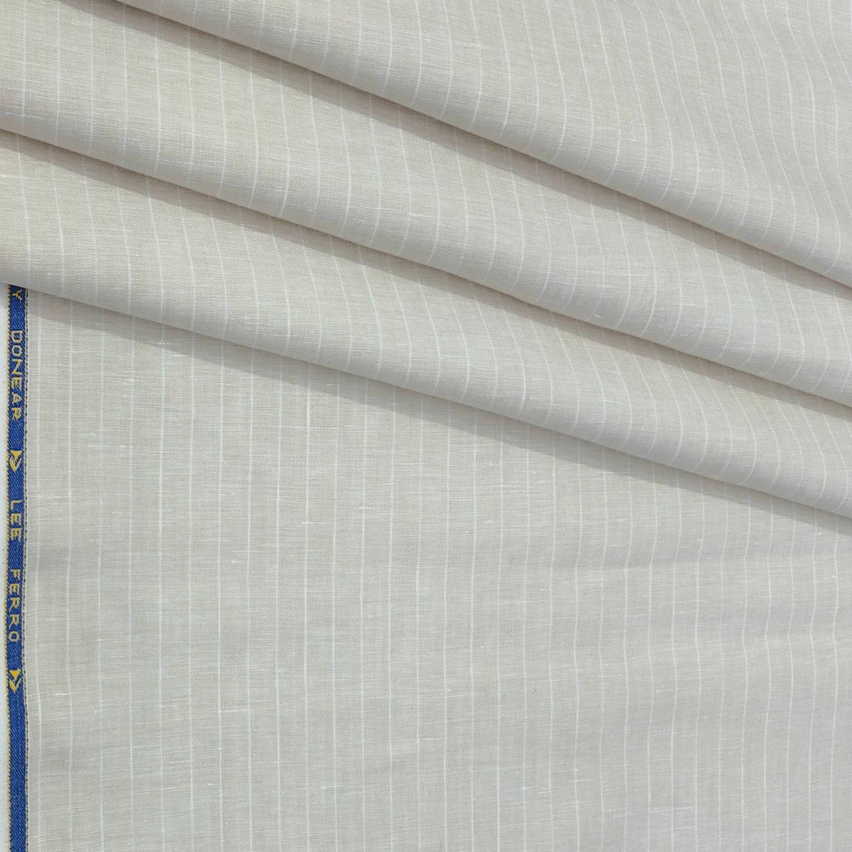 Shirt Fabric Donear 100% Premium Linen 60Lea Lining Colour Light Brown