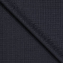 Trouser Fabric Reid & Taylor Super 120s 45% Wool Blended Dotted Color Wavy Blue