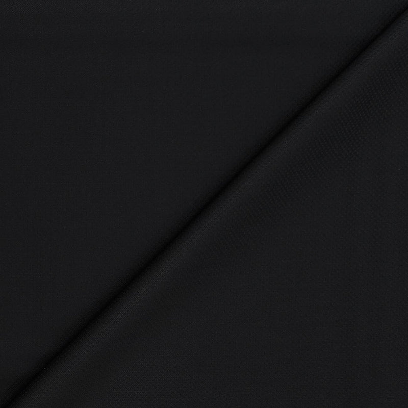 Trouser Fabric Reid & Taylor Super Fine 120s 45%Wool Blended Dotted Color Black