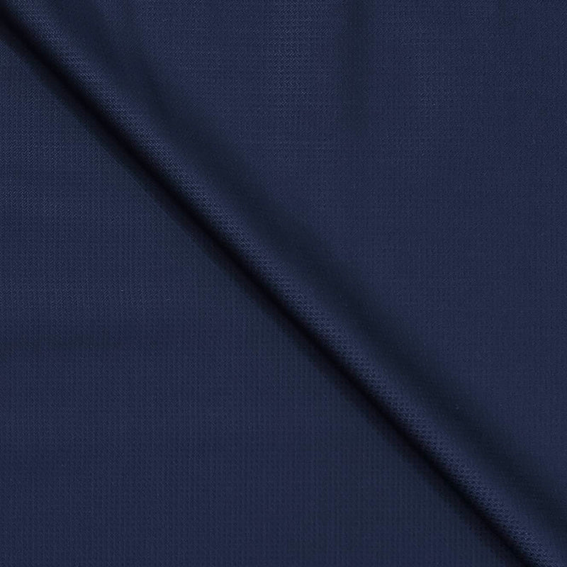 Trouser Fabric Reid & Taylor Super Fine 120s 45% Wool Blended Dotted Color Blue