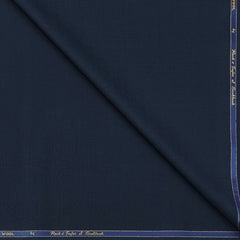 Trouser Fabric Reid & Taylor Super Fine 120s 45%Wool Blended Dotted Color Dark Blue