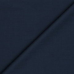 Trouser Fabric Reid & Taylor Super Fine 120s 45%Wool Blended Dotted Color Dark Blue