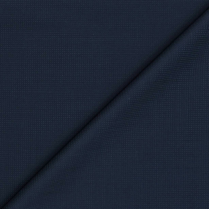 Trouser Fabric Reid & Taylor Super Fine 120s 45%Wool Blended Dotted Color Dark Blue