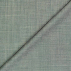 Trouser Fabric Reid & Taylor Super Luxurious 110s 50%Wool Blended Slub Color Greenish