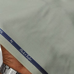 Trouser Fabric Reid & Taylor Luxurious Super 110s 50%Wool Dobby Color Gin Green