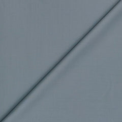 Trouser Fabric Reid & Taylor Super 100s 45%Wool Plain Color Silver Blue