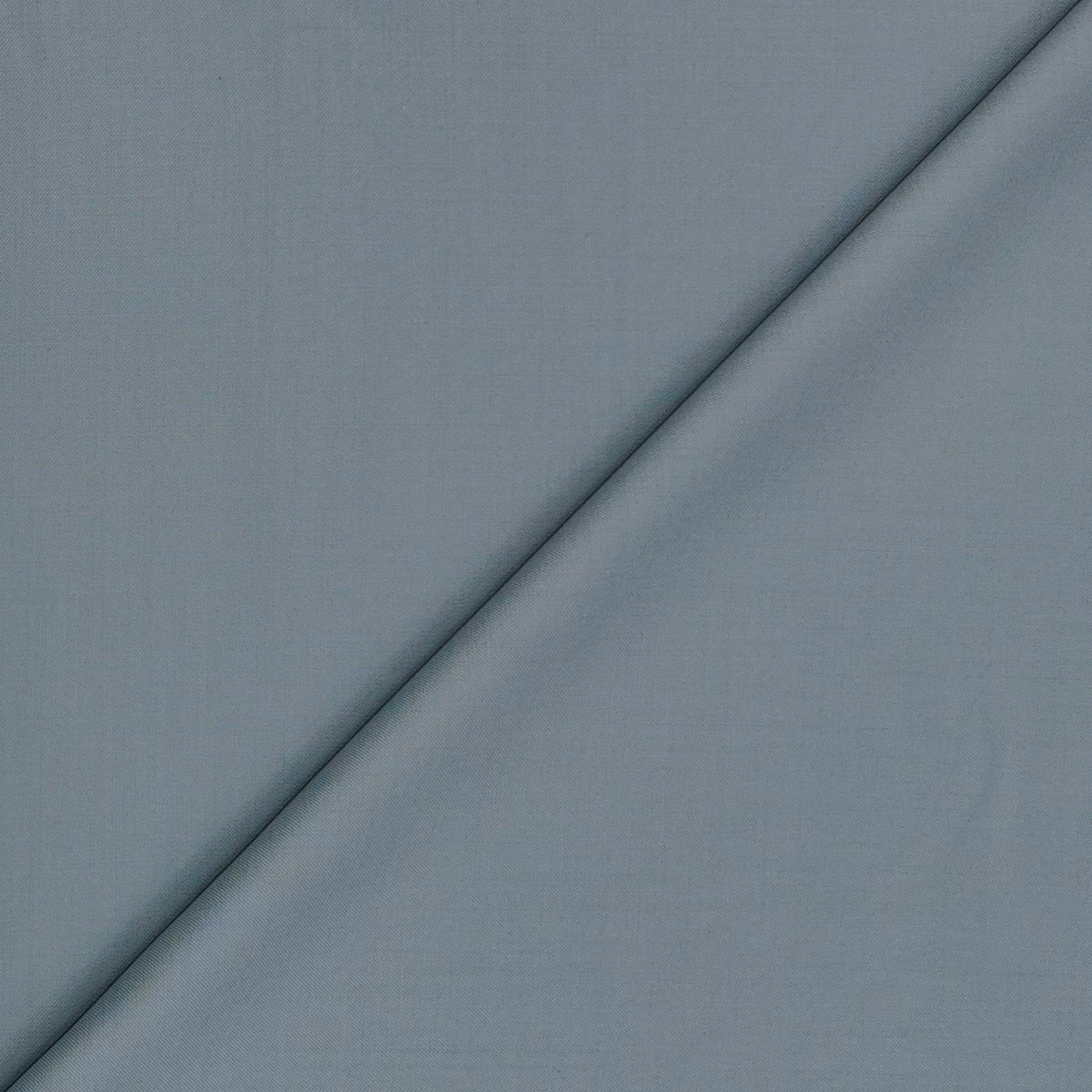 Trouser Fabric Reid & Taylor Super 100s 45%Wool Plain Color Silver Blue