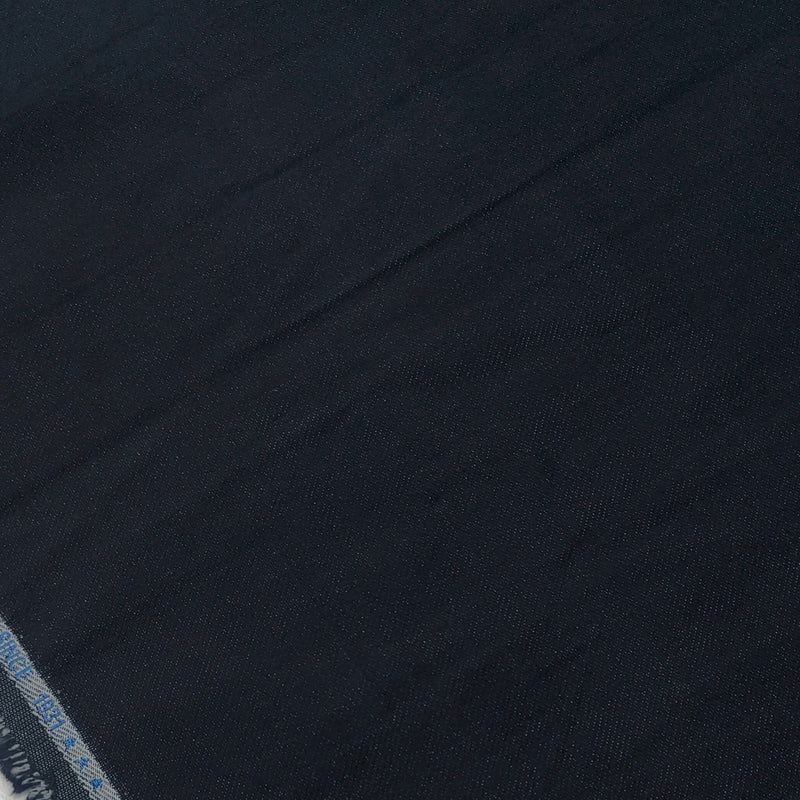 Trouser Fabric Arvnd Denim Stretchable Courdray Colour Blackish Blue