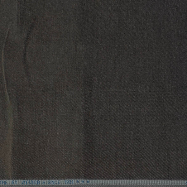 Trouser Fabric Arvind Denim Stretchable Courdray Colour Chocolate Brown