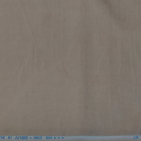 Trouser Fabric Arvind Denim Stretchable Courdray Colour Dusty Brown