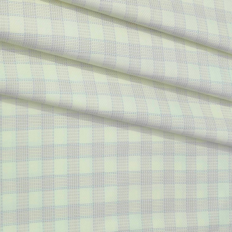 Shirt Fabric Sotas Finest Giza Cotton Check Colour Butter Beige