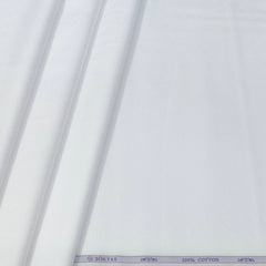 Shirt Fabric Soktas Finest Giza Cotton Jacquard Colour White