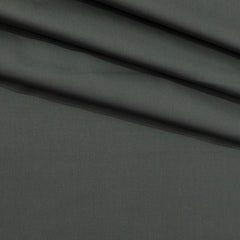 Trouser Fabric Raymond Pure Cotton Plain Lycra Color Greenish Grey
