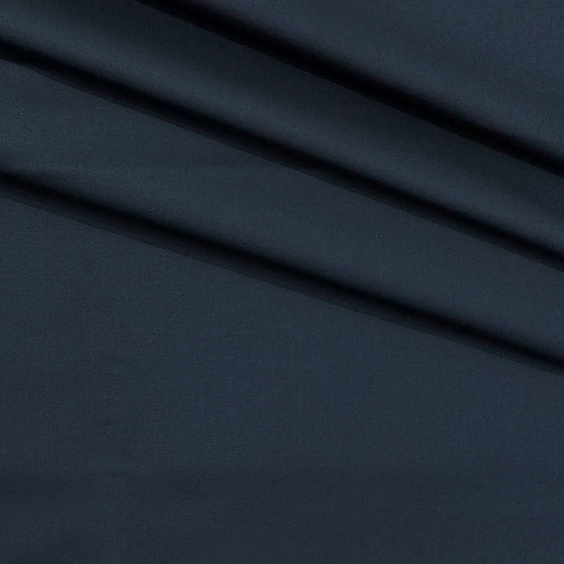 Trouser Fabric Raymond Pure Cotton Plain Lycra Color Dark Prussian Blue