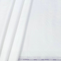 Shirt Fabric Soktas Finest Giza Cotton Jacquard Colour True White