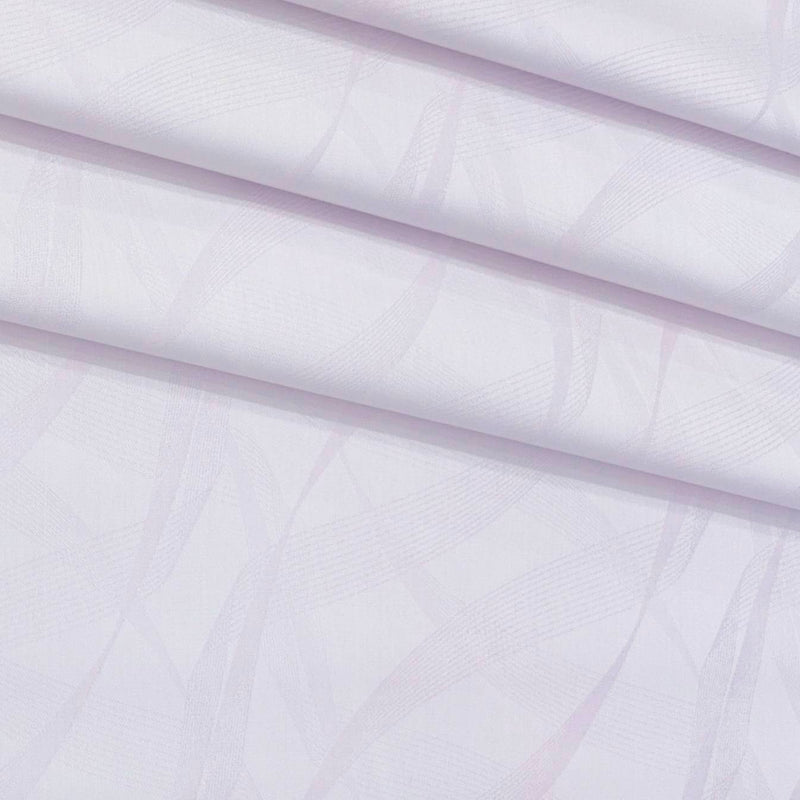 Shirt Fabric Soktas Finest Giza Cotton Jacquard Colour Ash Lavender