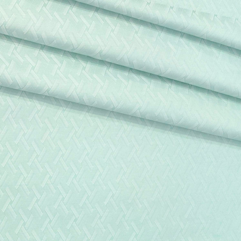 Shirt Fabric Soktas Finest Giza Cotton Jacquard Colour Celadon Green