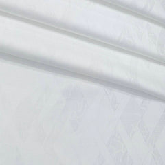Shirt Fabric Soktas Finest Giza Cotton Jacquard Colour White