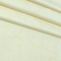 Shirt Fabric Soktas Finest Giza Cotton Jacquard Colour Convivial Yellow