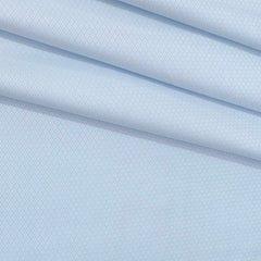 Shirt Fabric Soktas 2 Ply 100s Finest Giza Cotton Jacquard Colour Baby Blue