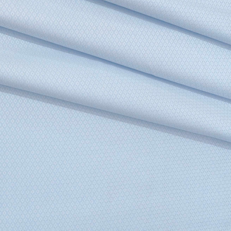 Shirt Fabric Soktas 2 Ply 100s Finest Giza Cotton Jacquard Colour Baby Blue
