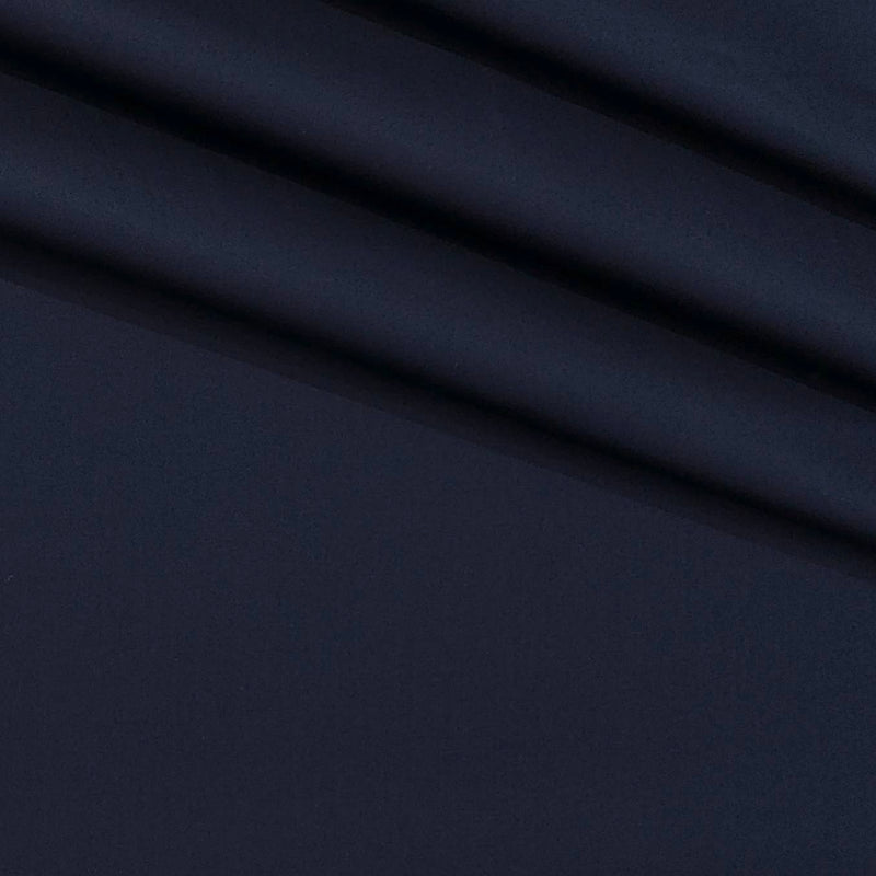 Shirt Fabric Soktas Finest Giza Cotton Plain Colour Dark Blue