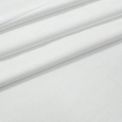 Shirt Fabric Soktas 2 Ply 100s Finest Giza Cotton Jacquard Colour White