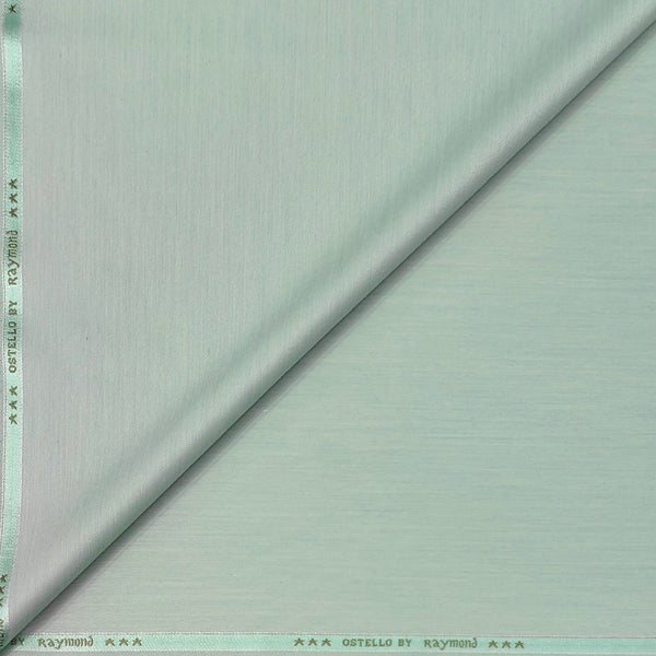 Trouser Fabric Raymond Poly Viscose Plain Colour Swamp Green