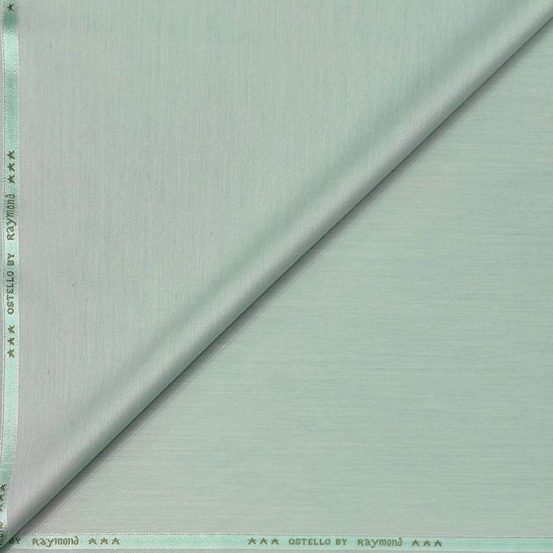 Trouser Fabric Raymond Poly Viscose Plain Colour Swamp Green