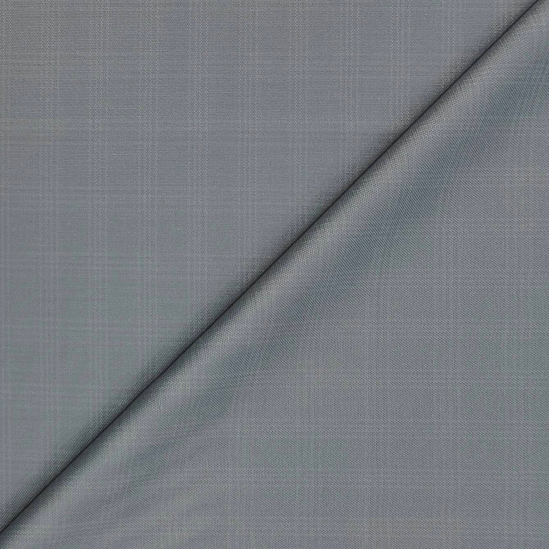 Trouser Fabric Raymond Poly Viscose Check Colour Smoke Grey