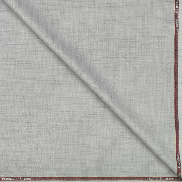 Trouser Fabric Raymond Fine Count Poly Viscose Slub Colour Dusty Brown