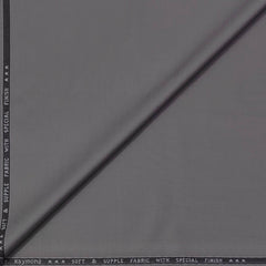 Trouser Fabric Raymond Poly Viscose Slub Colour Graphite Lavender