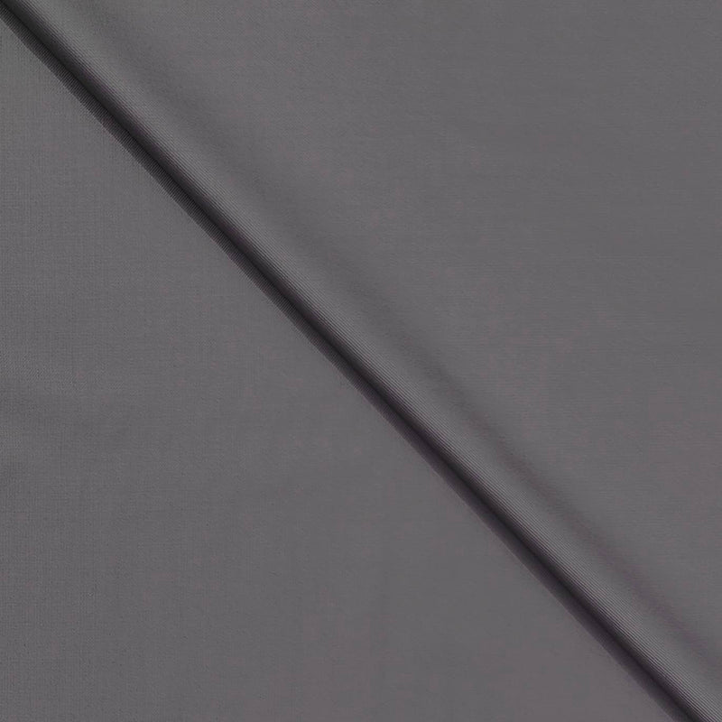 Trouser Fabric Raymond Poly Viscose Slub Colour Graphite Lavender