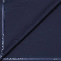 Trouser Fabric Raymond Fine Count Poly Viscose Dobby Colour Dark Blue