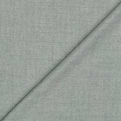 Trouser Fabric Raymond Fine Count Poly Viscose Check Colour Silver Greenish