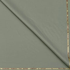 Trouser Fabric Reid & Taylor Super 100s Wool Blended Plain Color Laurel Green