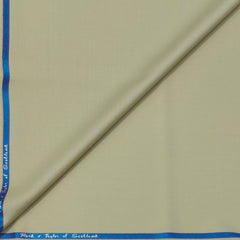 Trouser Fabric Reid & Taylor Super 110s 45% Wool Plain Color Camel Brown