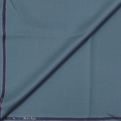 Trouser Fabric Reid & Taylor Super 110s 50% Wool Dobby Color Marble Blue
