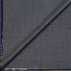 Trouser Fabric Reid & Taylor Super 110s 45% Wool Textured Color Grey