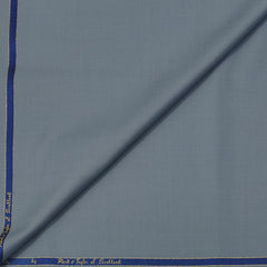 Trouser Fabric Reid & Taylor Super 110s 50% Wool Plain Color Columbia Blue