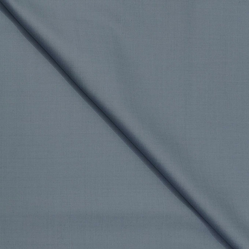 Trouser Fabric Reid & Taylor Super 110s 50% Wool Plain Color Columbia Blue