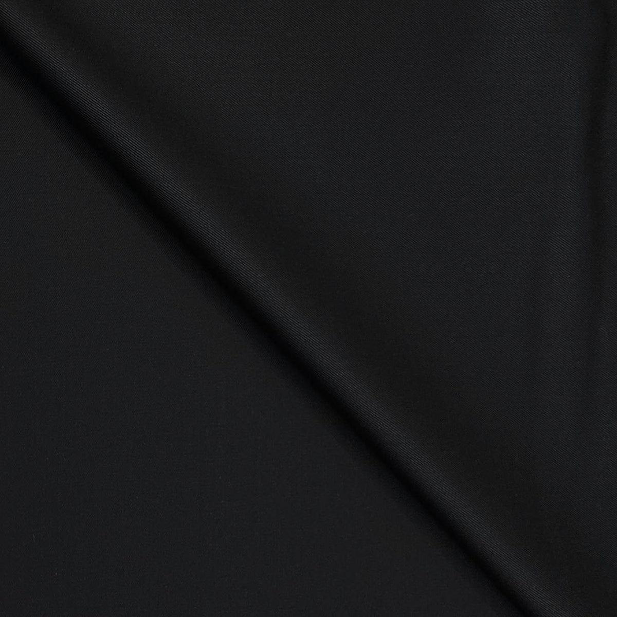 Trouser Fabric Reid & Taylor Super 110s 30%Wool Plain Color Black